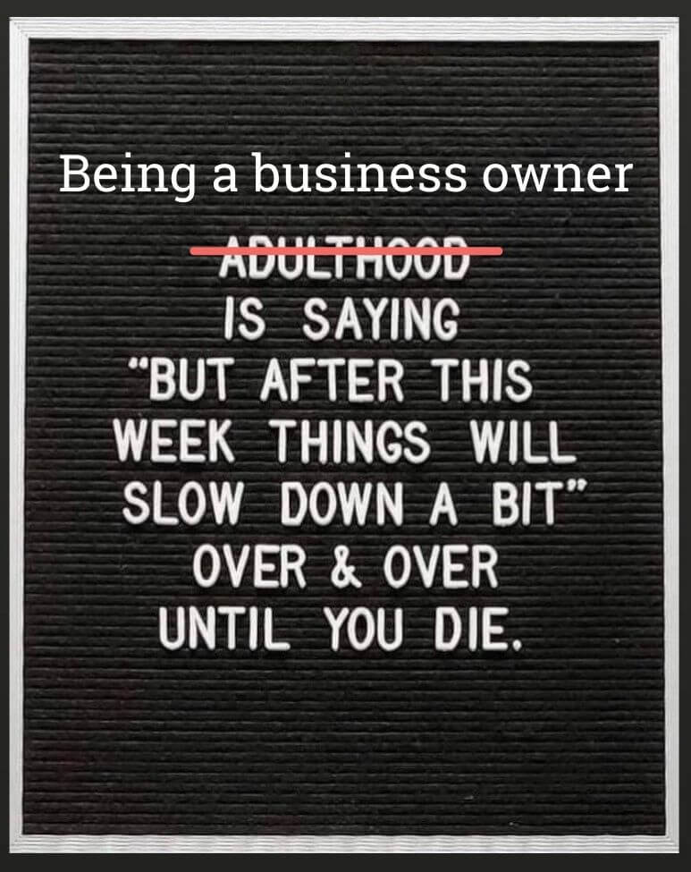 Being Business Owner Business
